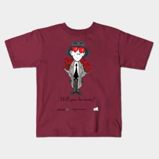 Little Ian- Will you be mine? Kids T-Shirt